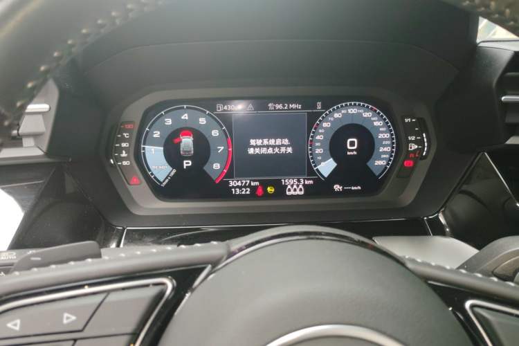 Used Audi A3 2022 Sportback 35 TFSI Fashionable Sports Model Instrument Cluster