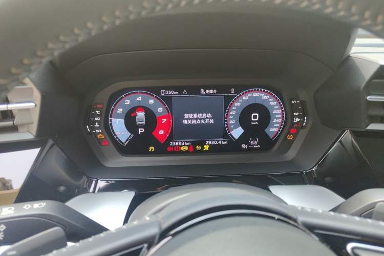 Used Audi A3 2022 Sportback 35 TFSI Fashionable Sports Model Instrument Cluster