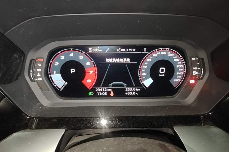 Used Audi A3 2022 Sportback 35 TFSI Fashionable Sports Model Instrument Cluster