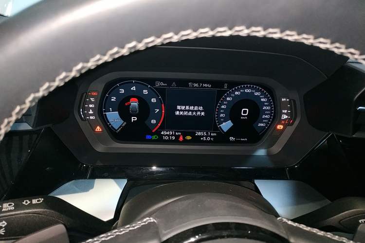 Used Audi A3 2022 Sportback 35 TFSI Fashionable Sports Model Instrument Cluster