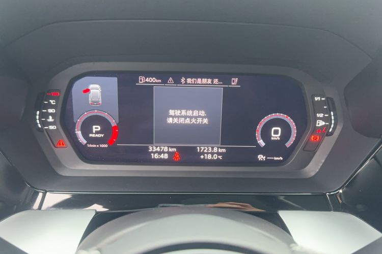 Used Audi A3 2022 Sportback 35 TFSI Fashionable Sports Model Odometer Close Up