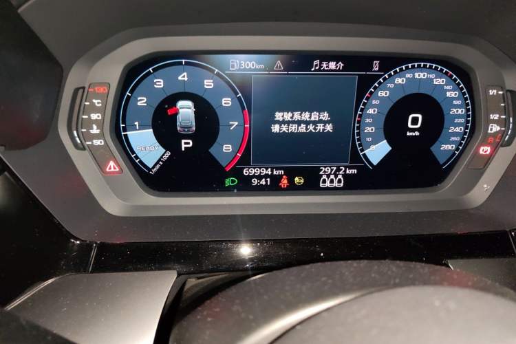 Used Audi A3 2022 Sportback 35 TFSI Fashionable Sports Model Odometer Close Up