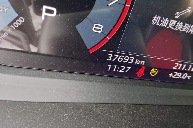 Used Audi A3 2022 Sportback 35 TFSI Ambition Sport Edition Odometer Close Up