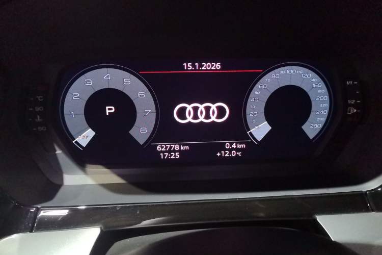 Used Audi A3 2022 Sportback 35 TFSI Ambition Sport Edition Odometer Close Up