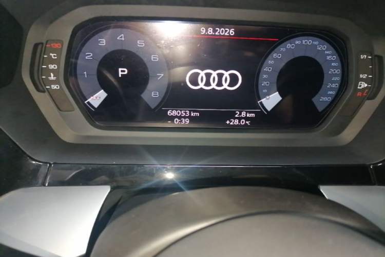 Used Audi A3 2022 Sportback 35 TFSI Ambition Sport Edition Odometer Close Up