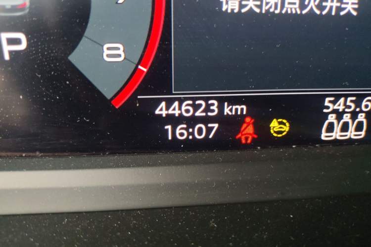 Used Audi A3 2022 A3L Limousine 35 TFSI Ambition Style Edition Odometer Close Up