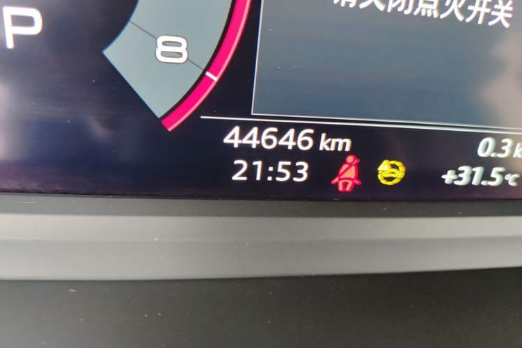 Used Audi A3 2022 Sportback 35 TFSI Ambition Sport Edition Odometer Close Up