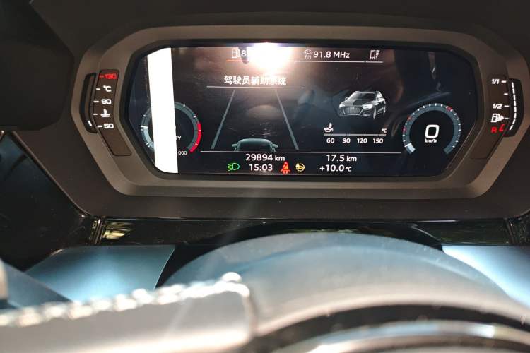 Used Audi A3 2022 Sportback 35 TFSI Fashionable Sports Model Odometer Close Up