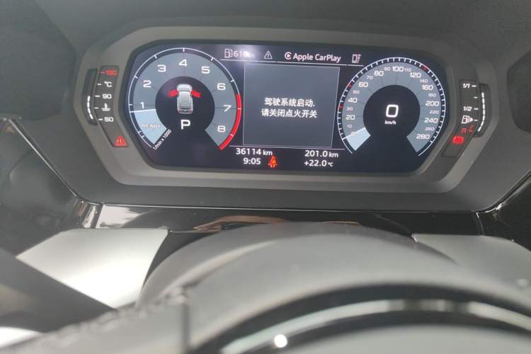 Used Audi A3 2022 Sportback 35 TFSI Ambition Sport Edition Odometer Close Up