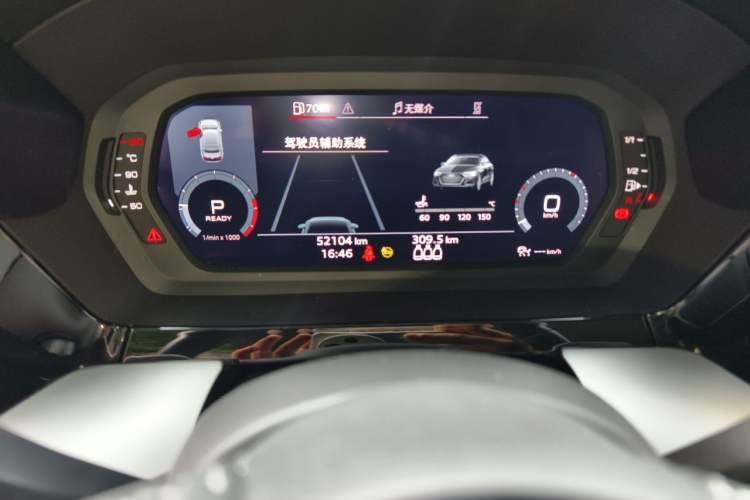 Used Audi A3 2022 A3L Limousine 35 TFSI Fashion Sport Model Odometer Close Up