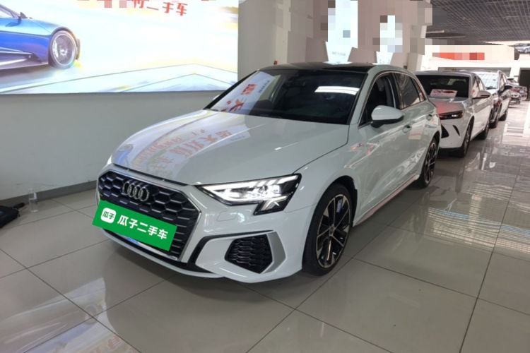 Used Audi A3 2022 Sportback 35 TFSI Fashionable Sports Model Guazi used car, China used car export, Used car for sale, Used Audi cars, Cheapest cars for sale