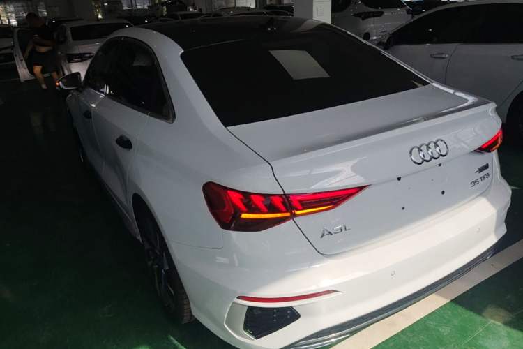 Used Audi A3 2022 A3L Limousine 35 TFSI Fashion Sport Model Rear Left 45 Deg