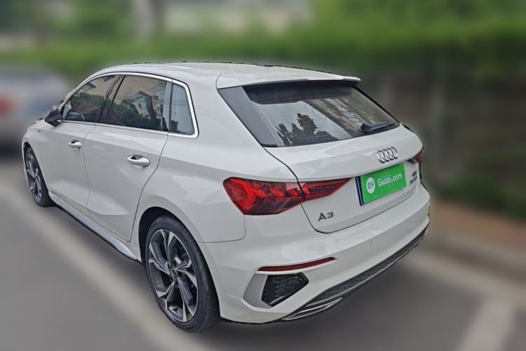 Used Audi A3 2022 Sportback 35 TFSI Luxury Sports Model Rear Left 45 Deg