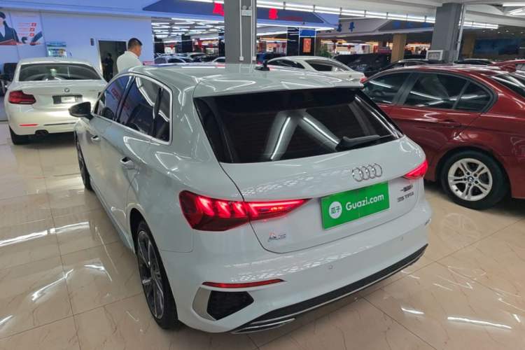 Used Audi A3 2022 Sportback 35 TFSI Fashionable Sports Model Rear Left 45 Deg