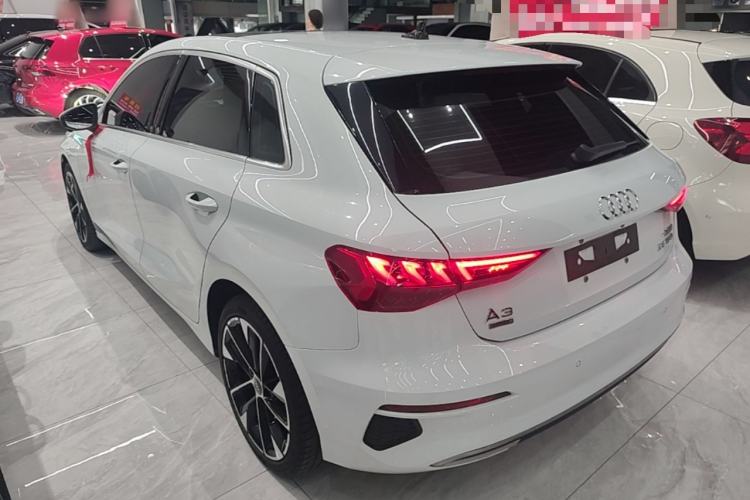 Used Audi A3 2022 Sportback 35 TFSI Luxury Prestige Edition Rear Left 45 Deg