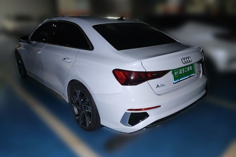 Used Audi A3 2022 A3L Limousine 35 TFSI Luxury Sport Edition Rear Left 45 Deg