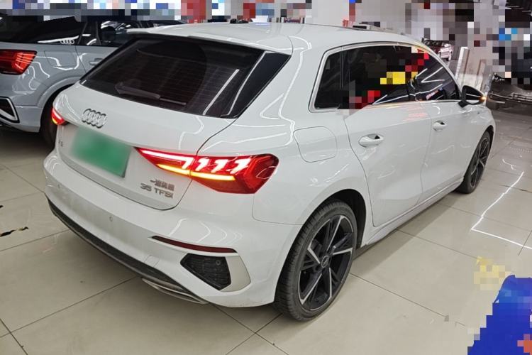 Used Audi A3 2022 Sportback 35 TFSI Fashionable Sports Model Rear Right 45 Deg