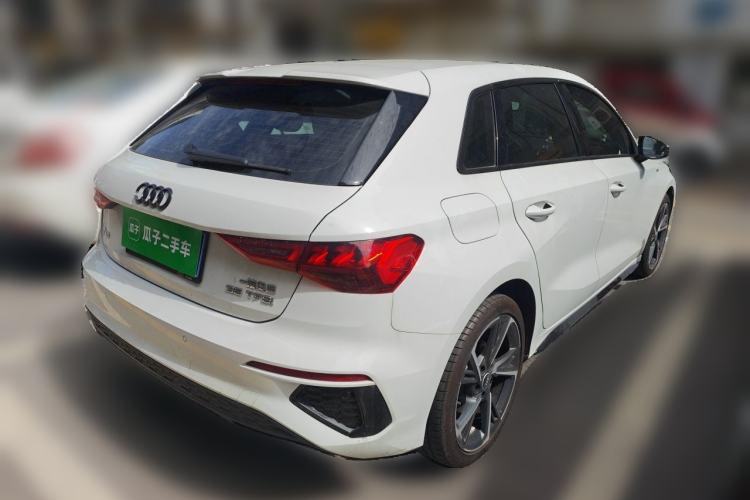 Used Audi A3 2022 Sportback 35 TFSI Fashionable Sports Model Rear Right 45 Deg