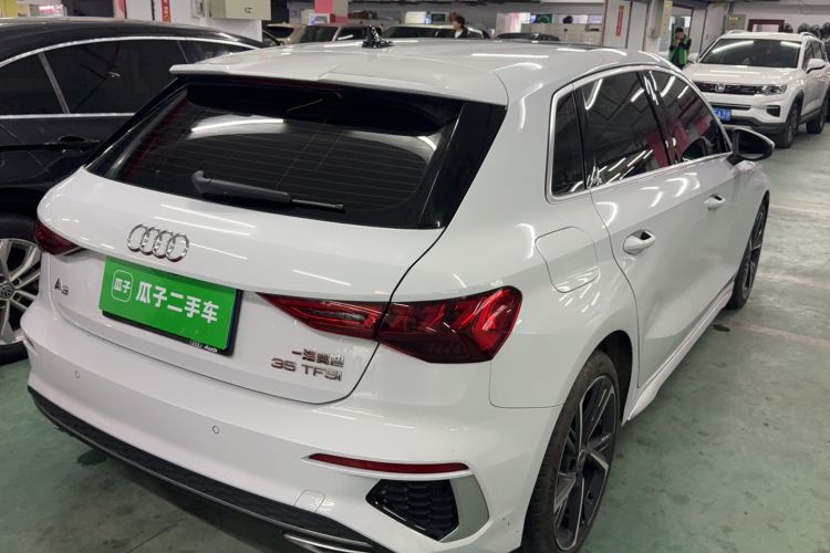 Used Audi A3 2022 Sportback 35 TFSI Fashionable Sports Model Rear Right 45 Deg