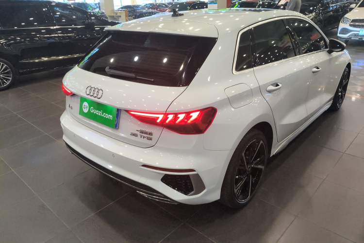 Used Audi A3 2022 Sportback 35 TFSI Fashionable Sports Model Rear Right 45 Deg
