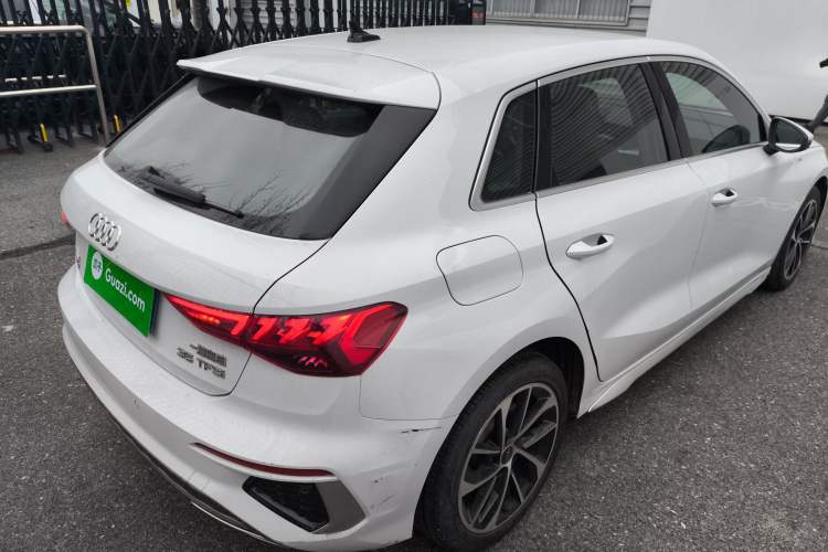 Used Audi A3 2022 Sportback 35 TFSI Ambition Sport Edition Rear Right 45 Deg
