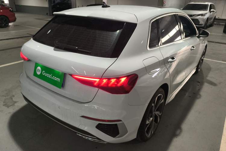 Used Audi A3 2022 Sportback 35 TFSI Luxury Sports Model Rear Right 45 Deg