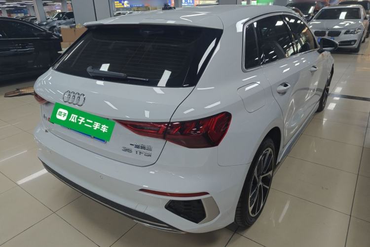 Used Audi A3 2022 Sportback 35 TFSI Ambition Sport Edition Rear Right 45 Deg