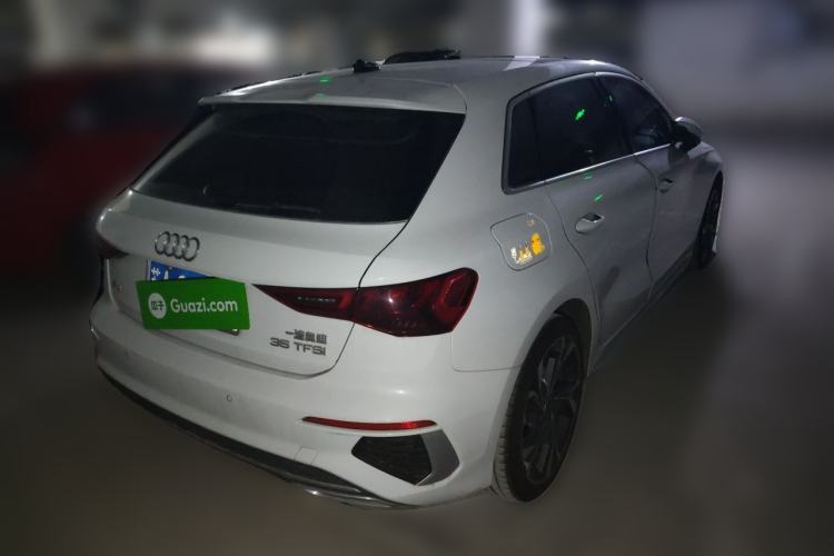 Used Audi A3 2022 Sportback 35 TFSI Luxury Sports Model Rear Right 45 Deg