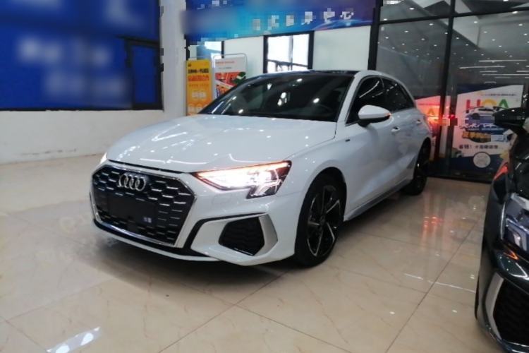 Used Audi A3 2022 Sportback 35 TFSI Fashionable Sports Model Guazi used car, China used car export, Used car for sale, Used cars, Cheapest cars for sale