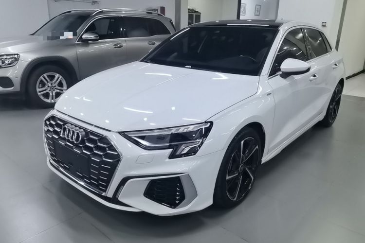 Used Audi A3 2022 Sportback 35 TFSI Fashionable Sports Model Guazi used car, China used car export, Used car for sale, Used Audi cars, Cheapest cars for sale