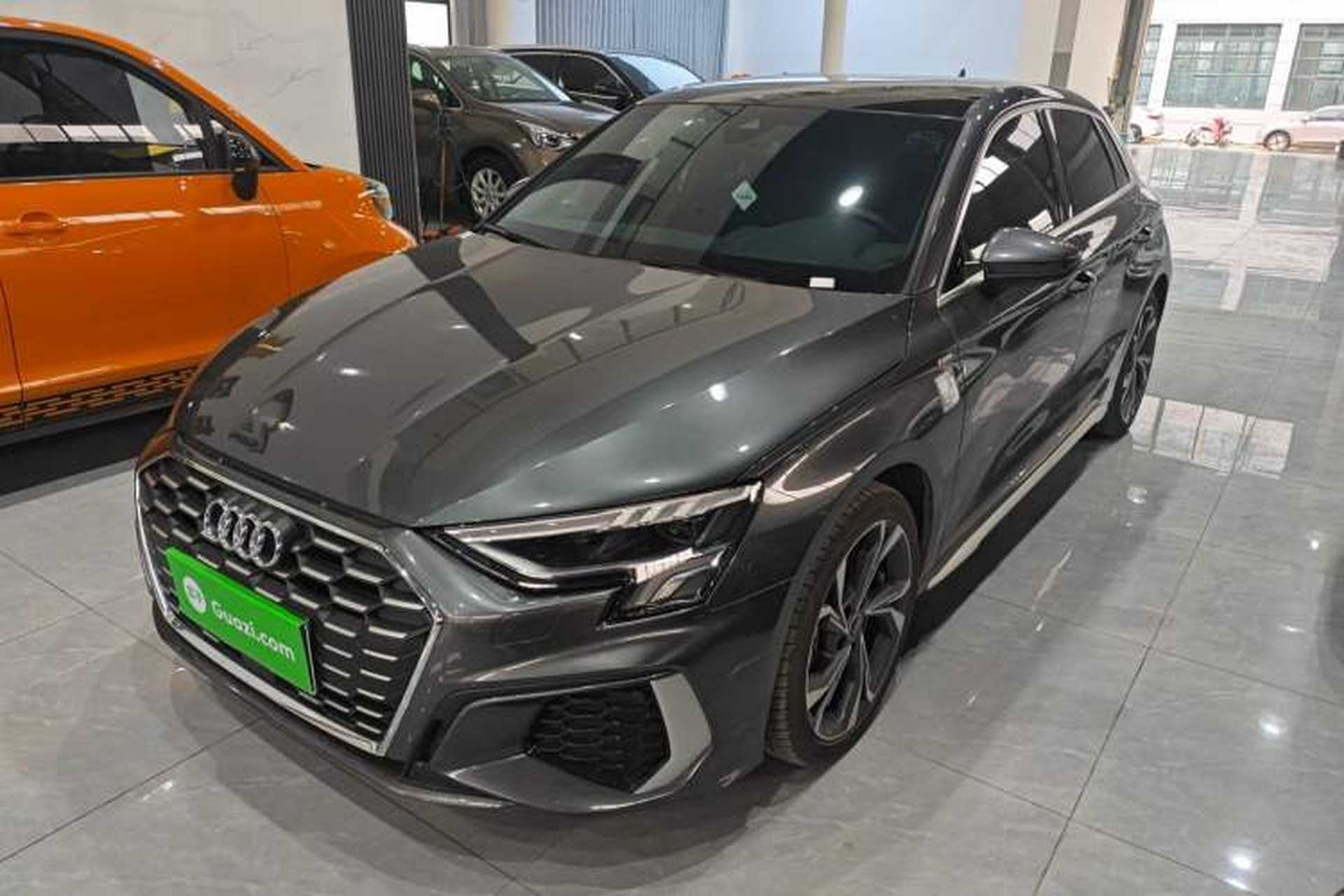 Used Audi A3 2023 Updated Sportback 35 TFSI Luxury Sports Edition Front Left 45 Deg