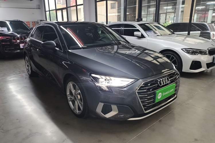 Used Audi A3 2023 Sportback 35 TFSI Stylish and Elegant Model Front Right 45 Deg