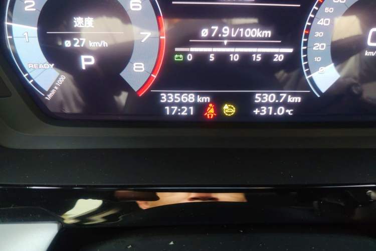 Used Audi A3 2023 Restyled Sportback 35 TFSI Progressive Sport Edition Odometer Close Up