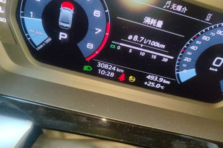 Used Audi A3 2023 Restyled A3L Limousine 35 TFSI Fashion Sport Edition Odometer Close Up