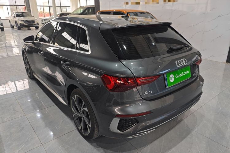 Used Audi A3 2023 Updated Sportback 35 TFSI Luxury Sports Edition Rear Left 45 Deg