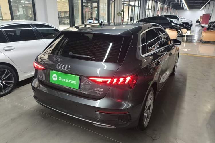 Used Audi A3 2023 Sportback 35 TFSI Stylish and Elegant Model Rear Right 45 Deg