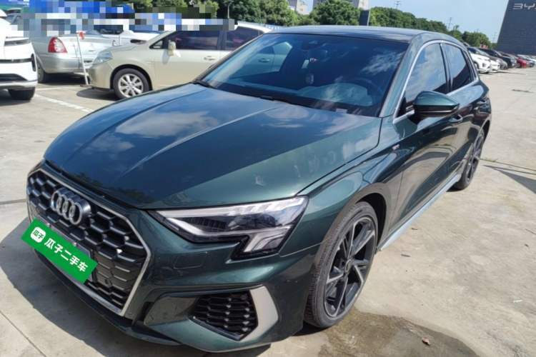 Used Audi A3 2023 Updated Sportback 35 TFSI Stylish Sports Type Guazi used car, China used car export, Used car for sale, Used cars, Cheapest cars for sale