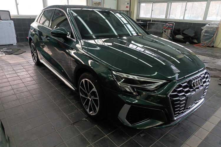 Used Audi A3 2023 Sportback 35 TFSI Ambition Sport Edition Front Right 45 Deg