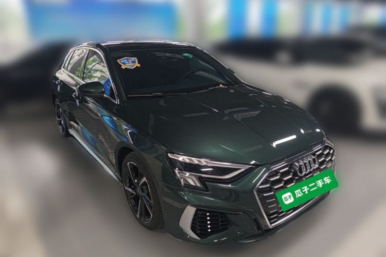 Used Audi A3 2023 Updated Sportback 35 TFSI Stylish Sports Type Front Right 45 Deg