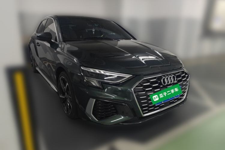 Used Audi A3 2023 Updated Sportback 35 TFSI Stylish Sports Type Front Right 45 Deg