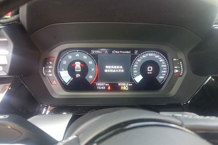 Used Audi A3 2023 A3L Limousine 35 TFSI Fashion Sport Model Instrument Cluster