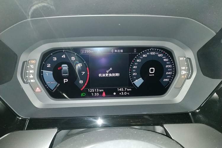 Used Audi A3 2023 Restyled A3L Limousine 35 TFSI Fashionable and Elegant Version Instrument Cluster