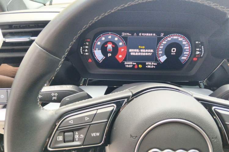 Used Audi A3 2023 Restyled A3L Limousine 35 TFSI Fashion Sport Edition Odometer Close Up
