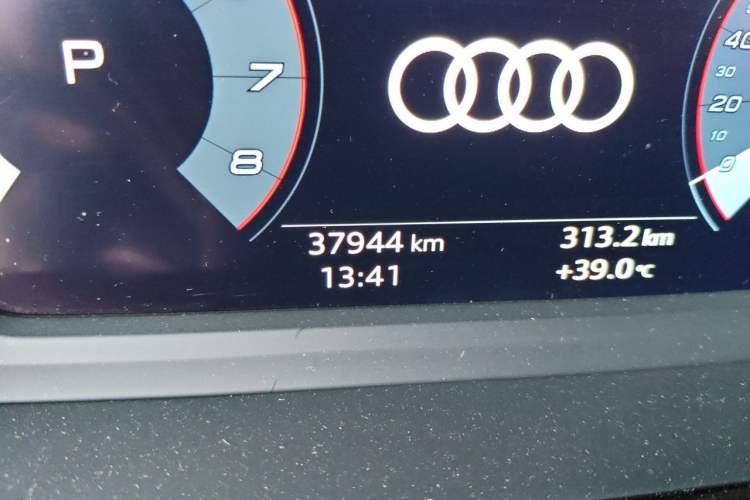 Used Audi A3 2023 Updated Sportback 35 TFSI Stylish Sports Type Odometer Close Up