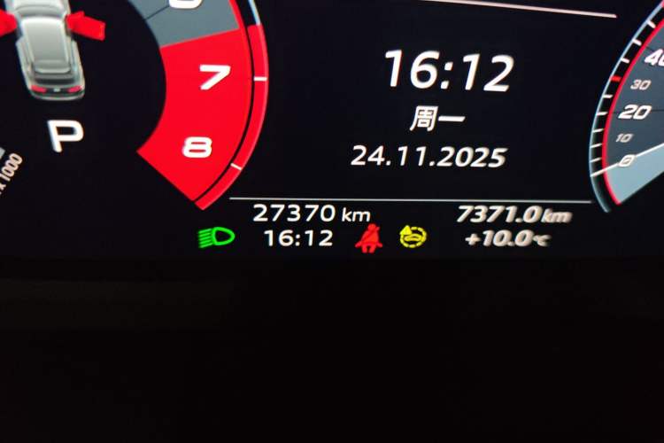 Used Audi A3 2023 Updated Sportback 35 TFSI Stylish Sports Type Odometer Close Up
