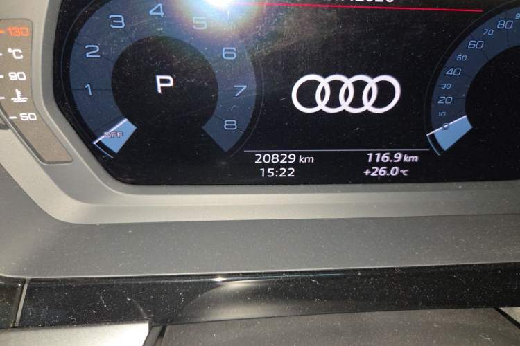 Used Audi A3 2023 Restyled A3L Limousine 35 TFSI Fashion Sport Edition Odometer Close Up