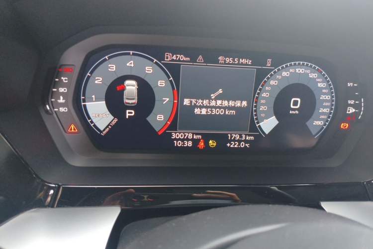 Used Audi A3 2023 Restyled A3L Limousine 35 TFSI Fashion Sport Edition Odometer Close Up