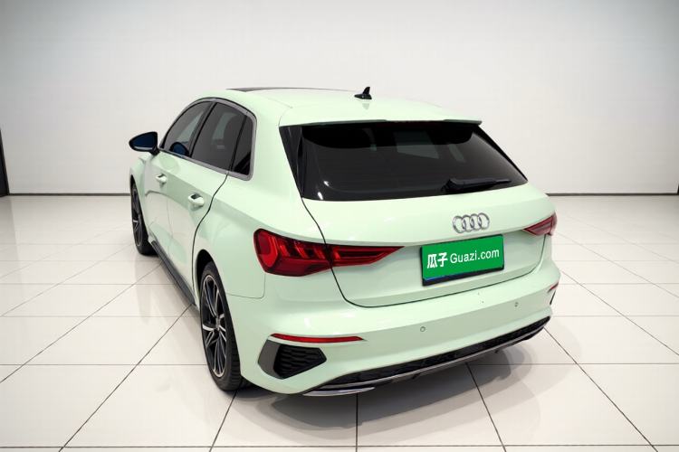 Used Audi A3 2023 Updated Sportback 35 TFSI Stylish Sports Type Rear Left 45 Deg