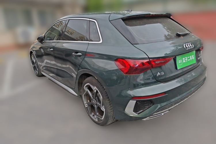 Used Audi A3 2023 Updated Sportback 35 TFSI Luxury Sports Edition Rear Left 45 Deg
