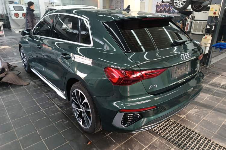 Used Audi A3 2023 Sportback 35 TFSI Ambition Sport Edition Rear Left 45 Deg